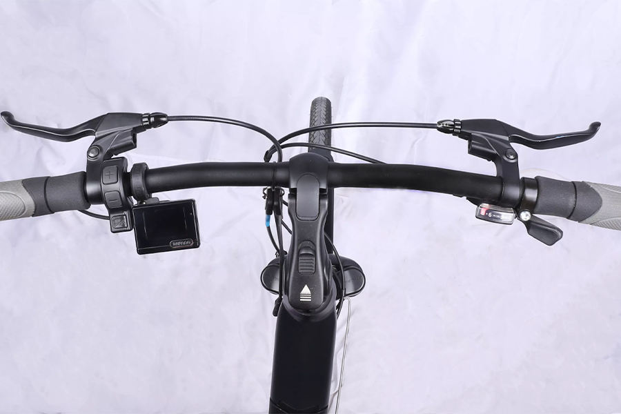 Bicicleta eléctrica con pantalla LCD