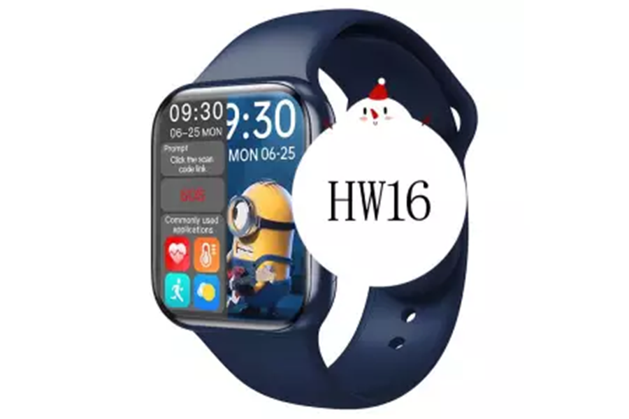 Smartwatch Ivory HW16 con touchscreen quadrato