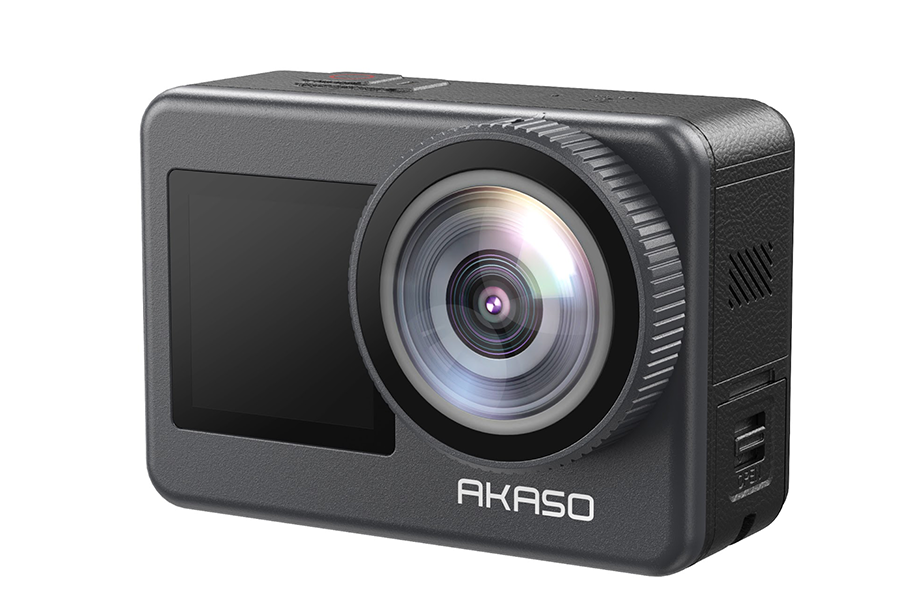 AKASO action camera da torace per moto