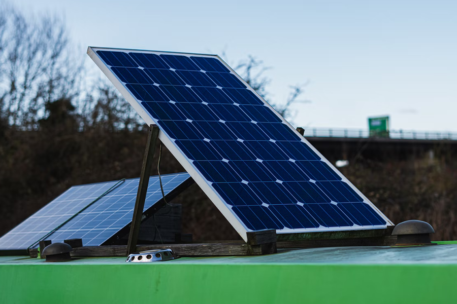 Un pannello solare che può essere installato facilmente