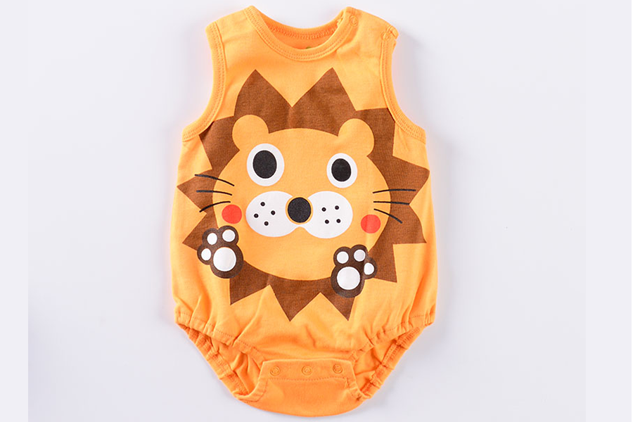 Body d'été pour bébé avec motif animal soleil