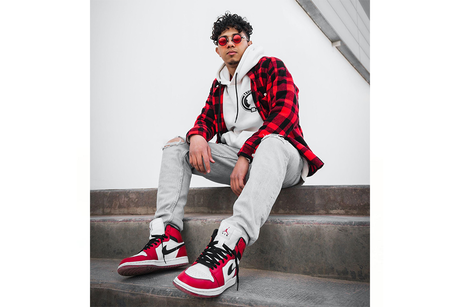 Man dressed in cool streetwear