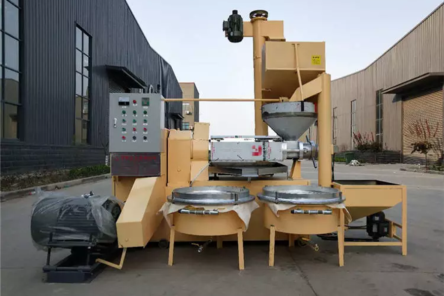 Full automatic soybean oil press