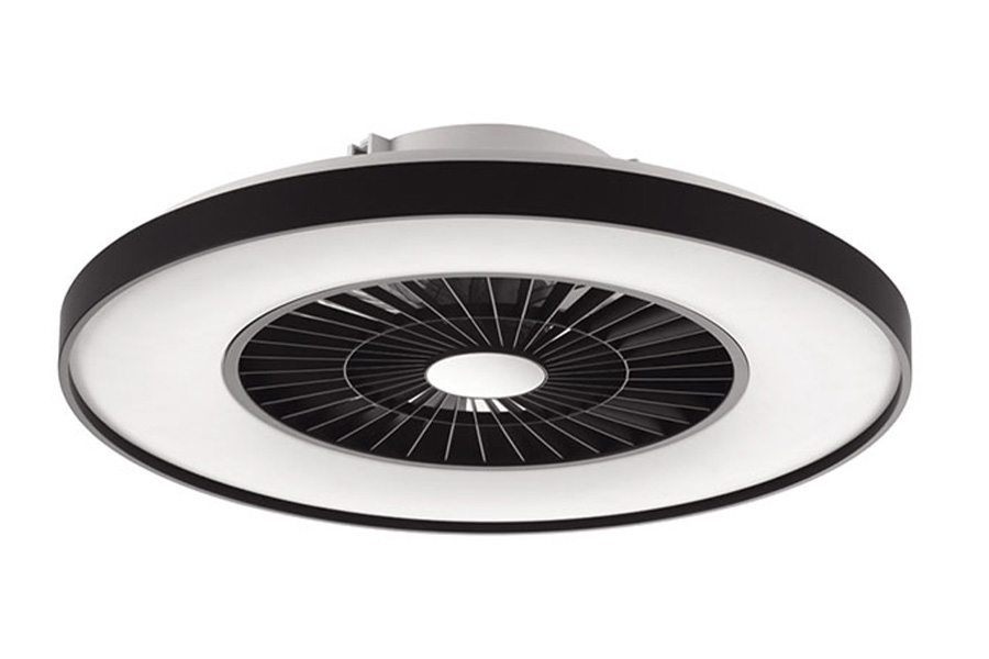 Ventilador de techo LED cerrado con aspas invisibles