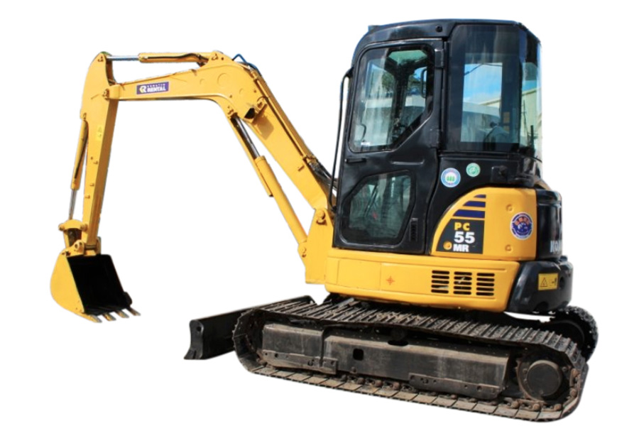 Euro 5 certified 5 ton diesel excavator