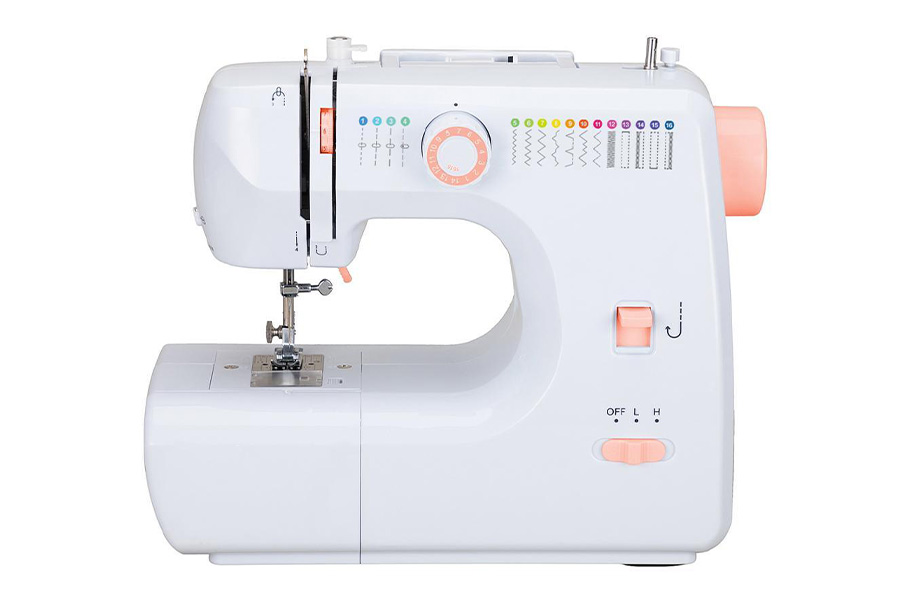 Multifunction domestic electric sewing machine