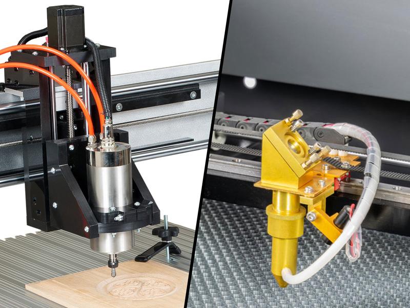 Il existe différents types de laser CNC