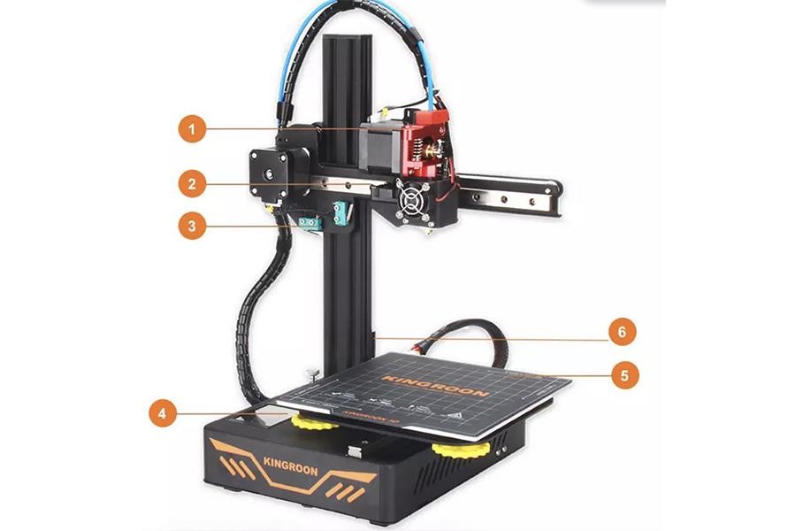 Una macchina da stampa 3D FDM standard ad alta velocità