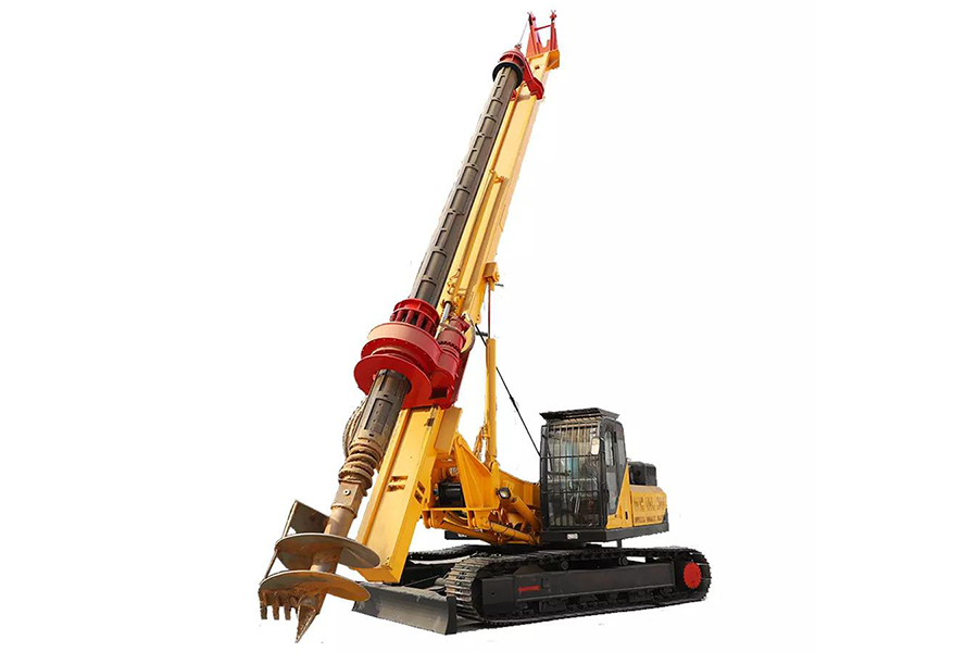 Auger drilling rig