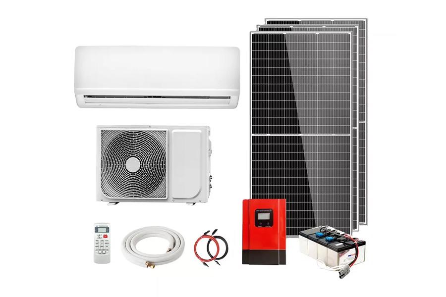 Aire acondicionado solar fuera de la red 9000BTU DC48V